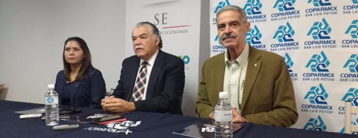 Coparmex SLP y ProMéxico firman convenio para generar oportunidades de negocio en el exterior