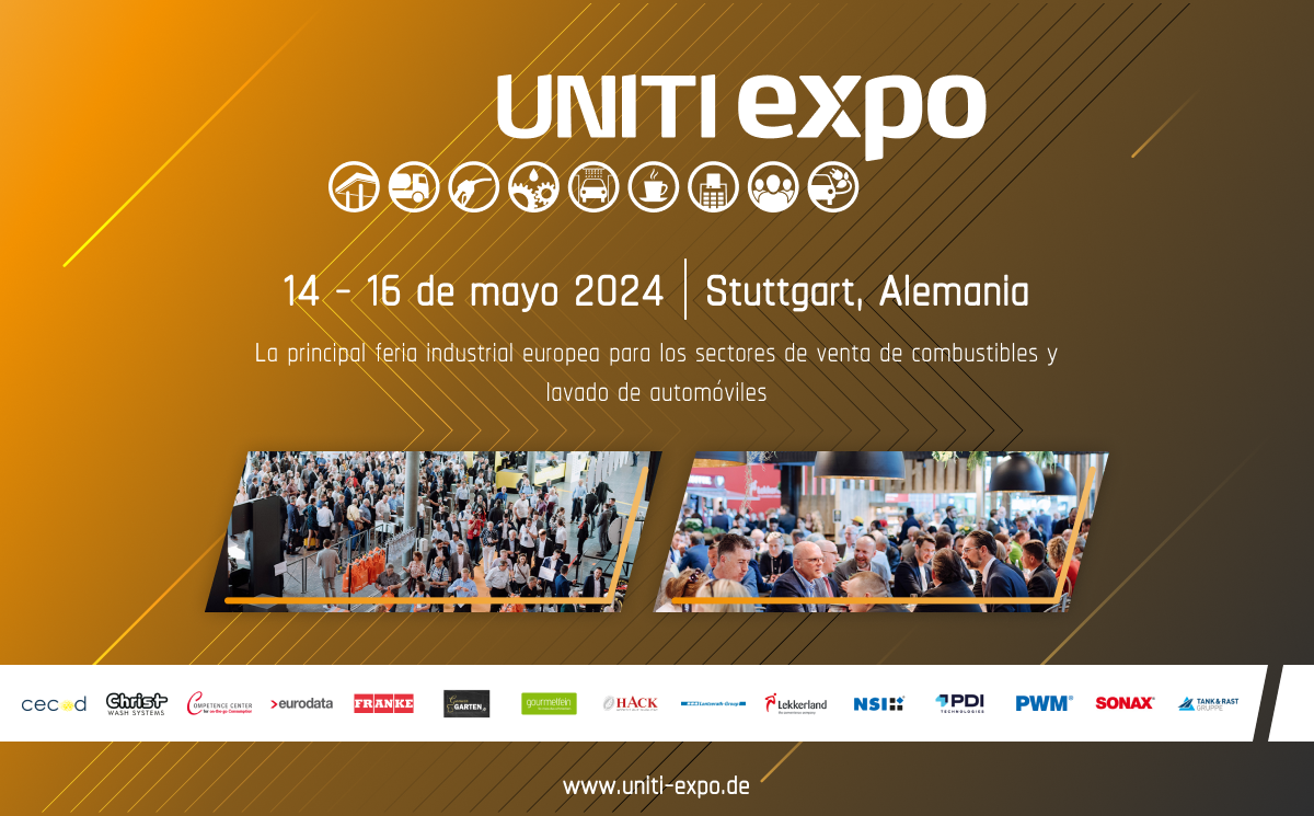 UNITI Expo | La principal feria industrial europea para los sectores de venta de combustibles y lavado de automóviles