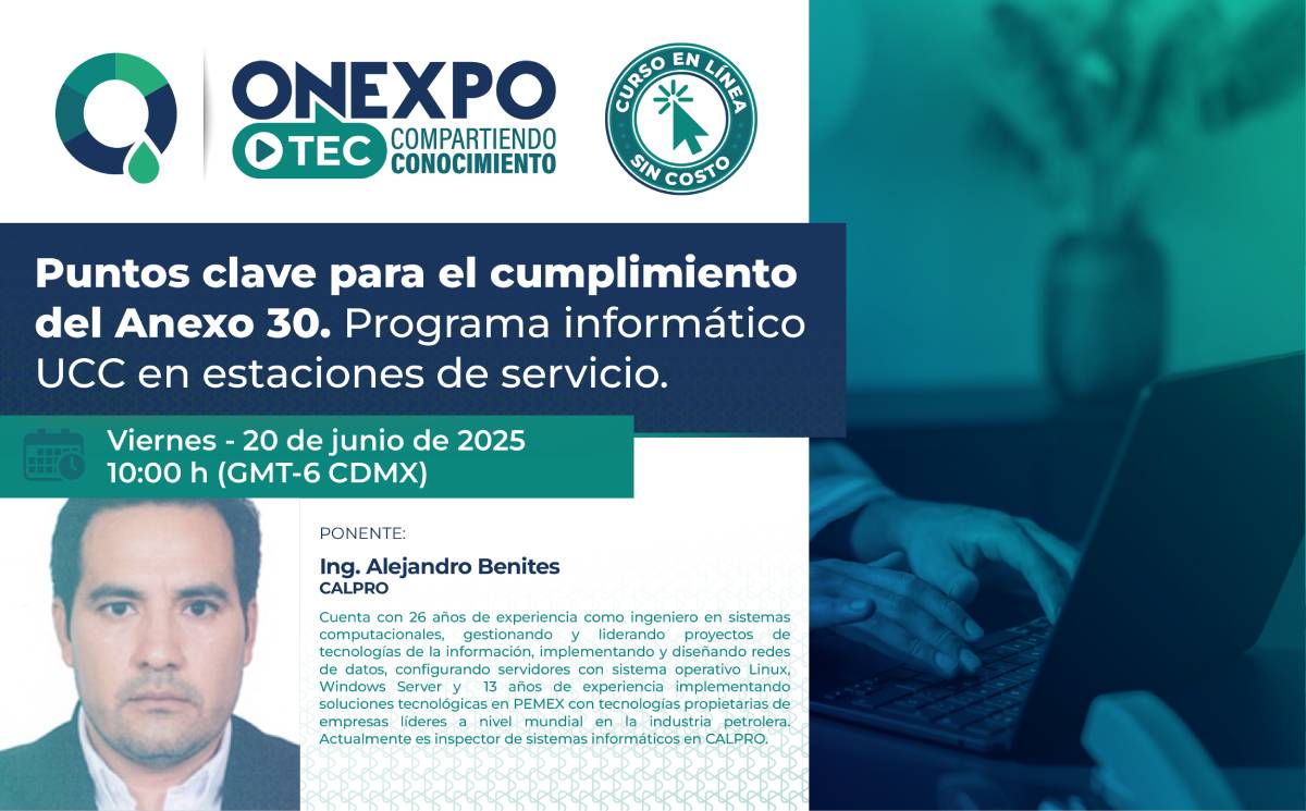Puntos clave para el cumplimiento del Anexo 30. Programa informático UCC en estaciones de servicio - Inscríbete antes del viernes 20 de junio